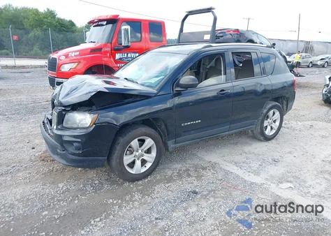 2014 Jeep Compass Sport from USA, damaged, VIN 1C4NJDBB4ED649731